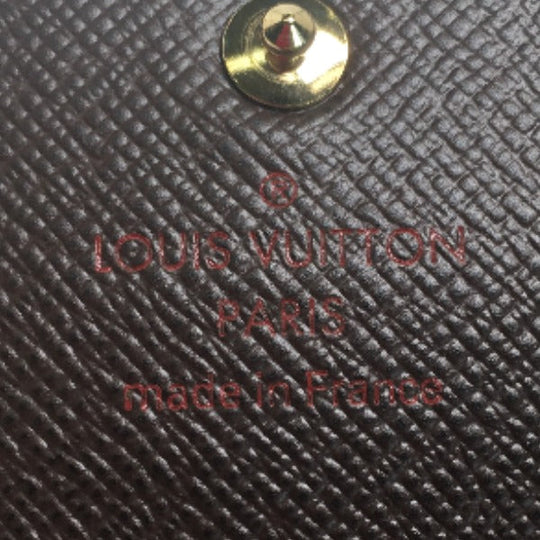 LOUIS VUITTON Key case Key holder  N62630 Damier canvas Brown Key case Key holder for 6 pieces Damier Multicles6 unisex(Unisex) Used Authentic