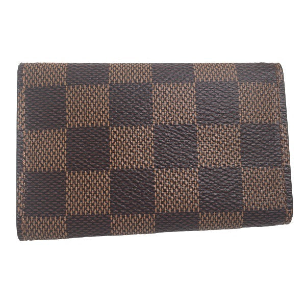 LOUIS VUITTON Key case Key holder  N62630 Damier canvas Brown Key case Key holder for 6 pieces Damier Multicles6 unisex(Unisex) Used Authentic