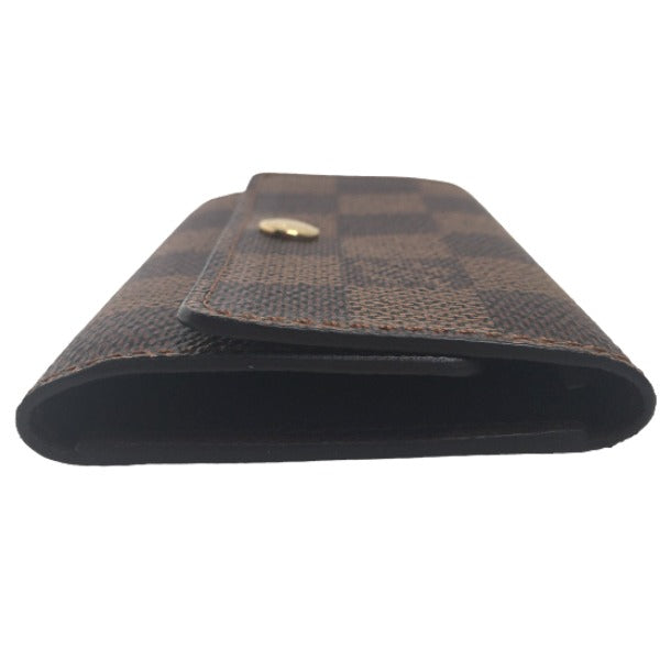 LOUIS VUITTON Key case Key holder  N62630 Damier canvas Brown Key case Key holder for 6 pieces Damier Multicles6 unisex(Unisex) Used Authentic