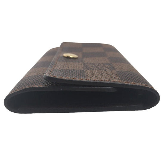 LOUIS VUITTON Key case Key holder  N62630 Damier canvas Brown Key case Key holder for 6 pieces Damier Multicles6 unisex(Unisex) Used Authentic