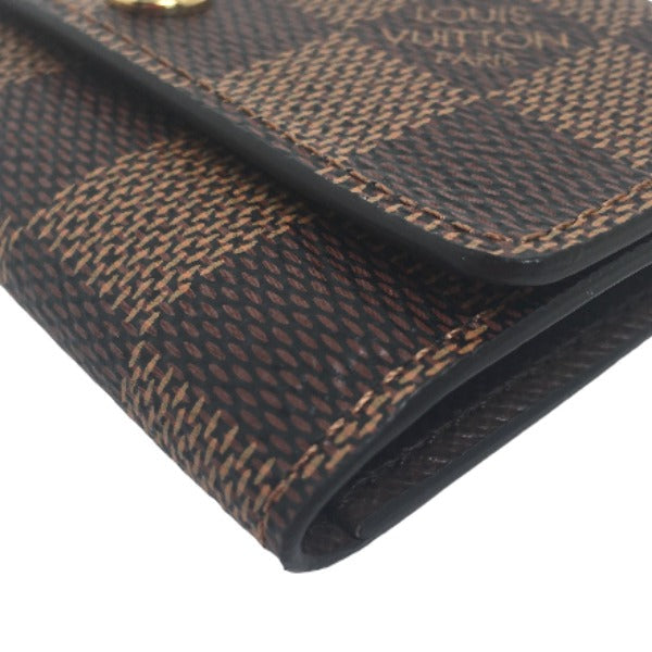 LOUIS VUITTON Key case Key holder  N62630 Damier canvas Brown Key case Key holder for 6 pieces Damier Multicles6 unisex(Unisex) Used Authentic