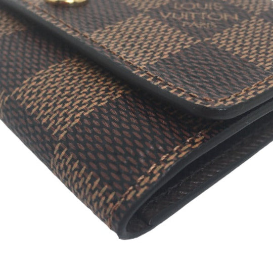 LOUIS VUITTON Key case Key holder  N62630 Damier canvas Brown Key case Key holder for 6 pieces Damier Multicles6 unisex(Unisex) Used Authentic