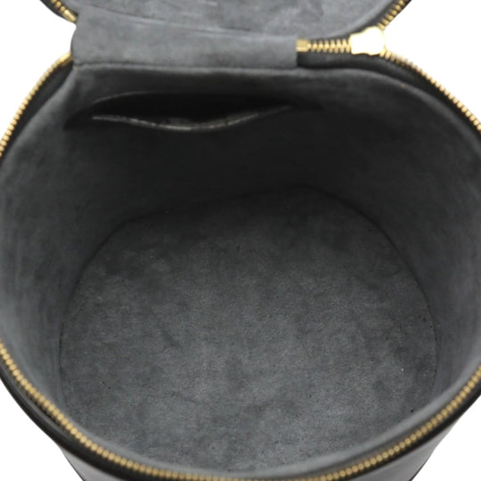 LOUIS VUITTON Handbag M48032 Epi Leather Creel black Cannes Epi Noir Women Used Authentic