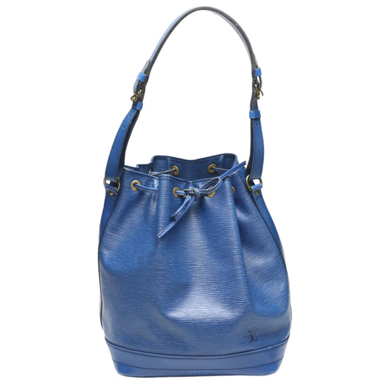 LOUIS VUITTON Shoulder Bag M44005 Epi Leather blue Drawstring type Shoulder Bag Epi Noe Women Used Authentic