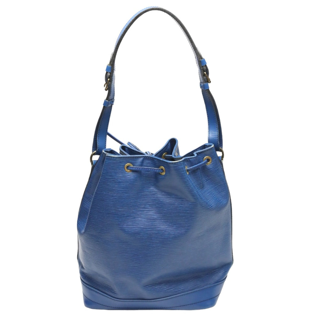 LOUIS VUITTON Shoulder Bag M44005 Epi Leather blue Drawstring type Shoulder Bag Epi Noe Women Used Authentic