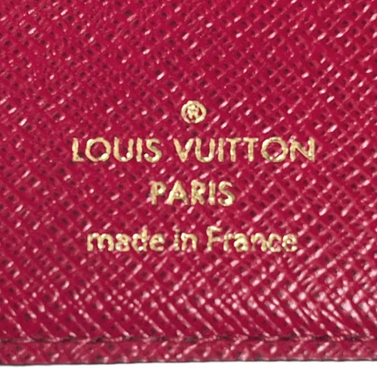 LOUIS VUITTON Bifold Wallet M69433 Monogram canvas Fuchsia Bifold Wallet Monogram Portefeuille Juliet Women Used Authentic