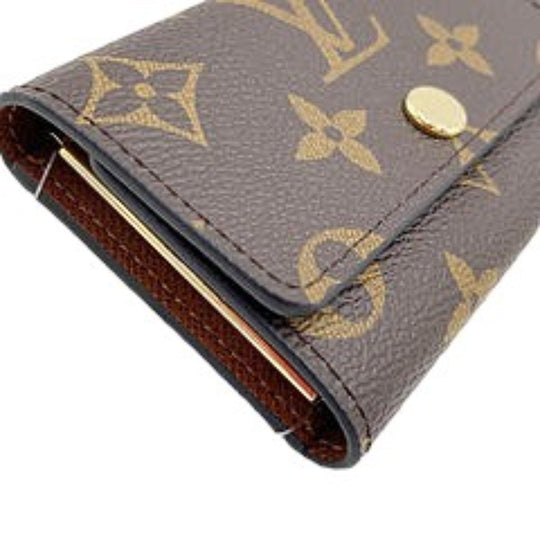 LOUIS VUITTON Key case Key holder  M62630 Monogram canvas Brown Key case Key holder for 6 pieces Monogram Multicles6 unisex(Unisex) Used Authentic