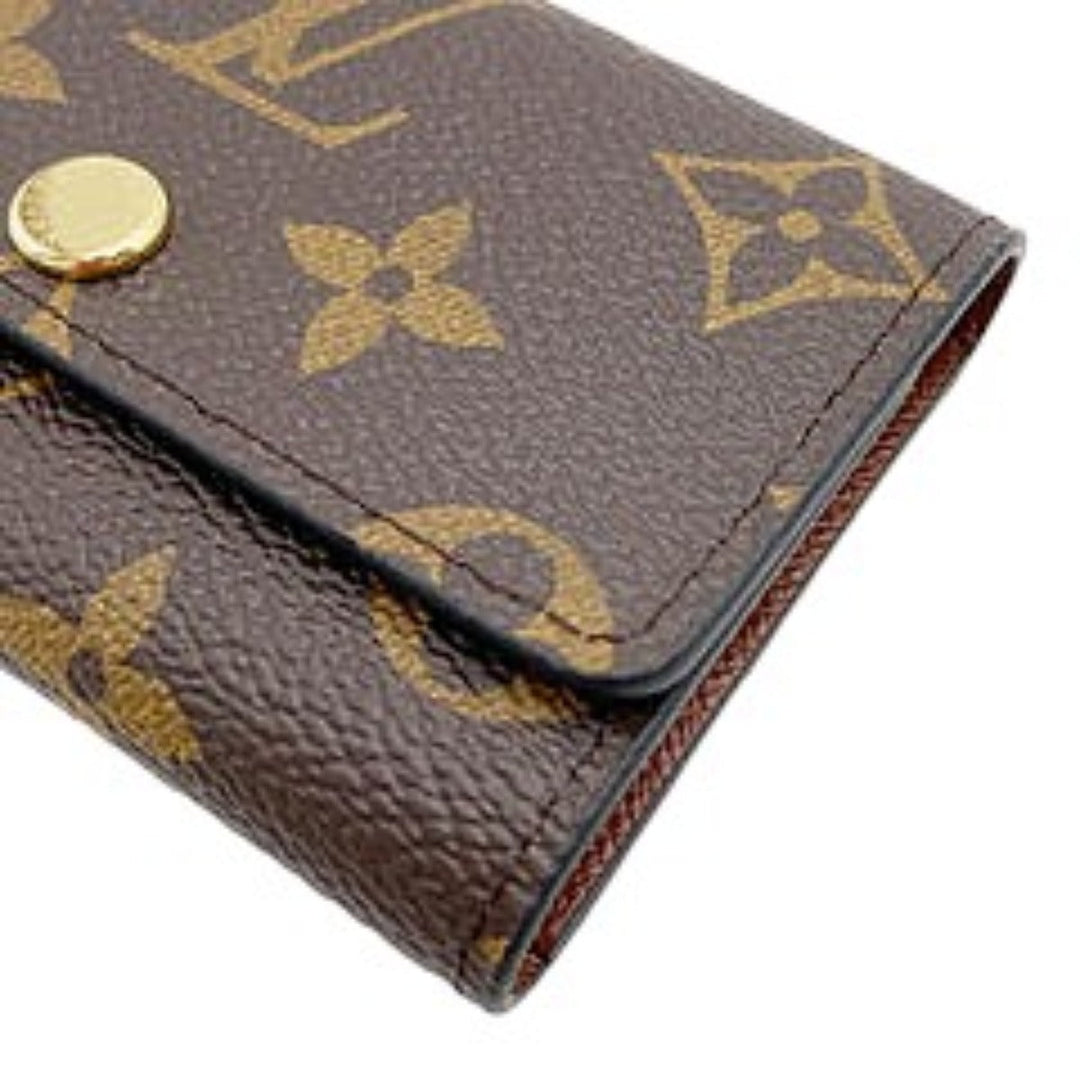 LOUIS VUITTON Key case Key holder  M62630 Monogram canvas Brown Key case Key holder for 6 pieces Monogram Multicles6 unisex(Unisex) Used Authentic