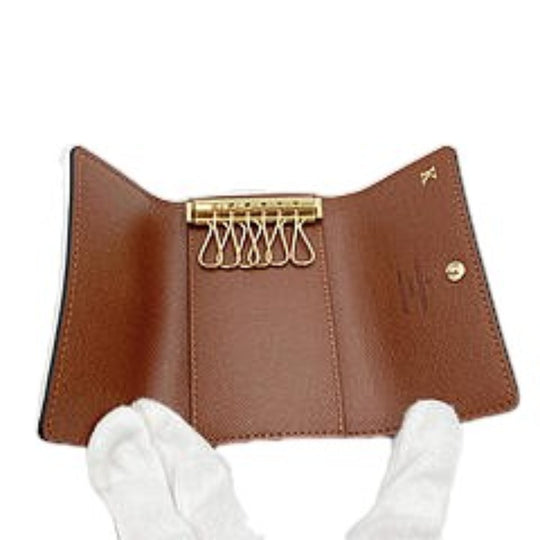 LOUIS VUITTON Key case Key holder  M62630 Monogram canvas Brown Key case Key holder for 6 pieces Monogram Multicles6 unisex(Unisex) Used Authentic