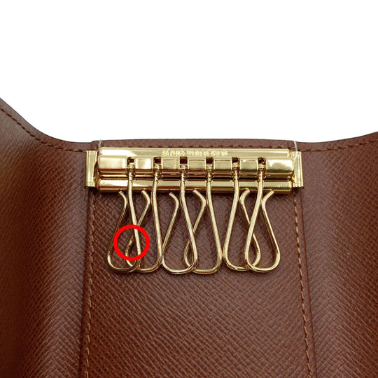 LOUIS VUITTON Key case Key holder  M62630 Monogram canvas Brown Key case Key holder for 6 pieces Monogram Multicles6 unisex(Unisex) Used Authentic