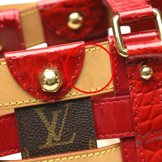 LOUIS VUITTON Handbag M95613 Monogram canvas Brown Handbag Monogram Neo Bucket Women Used Authentic
