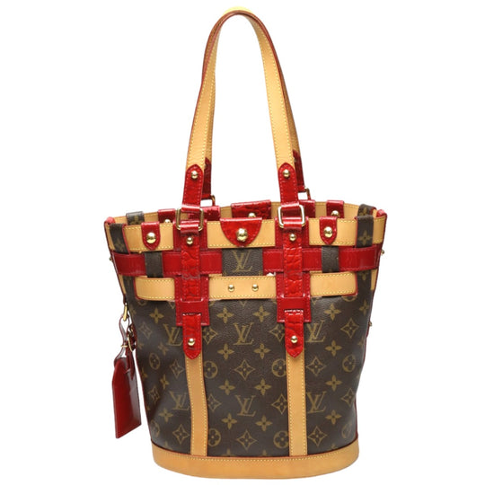 LOUIS VUITTON Handbag M95613 Monogram canvas Brown Handbag Monogram Neo Bucket Women Used Authentic