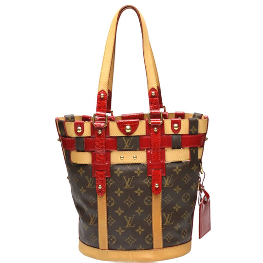 LOUIS VUITTON Handbag M95613 Monogram canvas Brown Handbag Monogram Neo Bucket Women Used Authentic