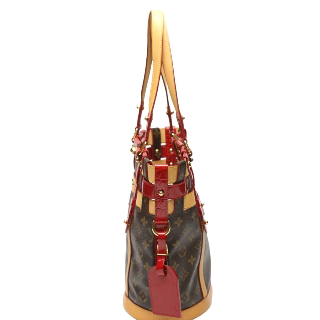 LOUIS VUITTON Handbag M95613 Monogram canvas Brown Handbag Monogram Neo Bucket Women Used Authentic