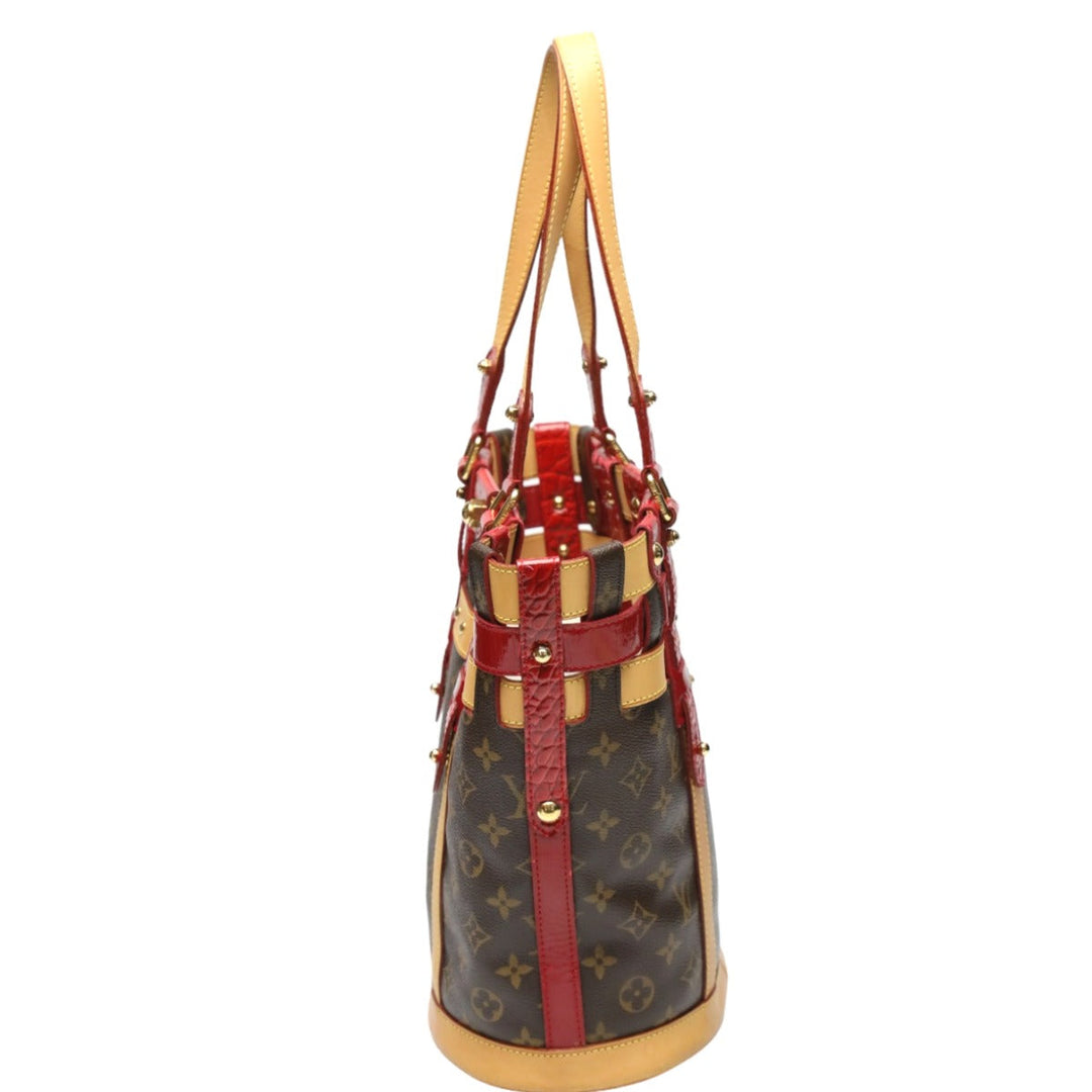 LOUIS VUITTON Handbag M95613 Monogram canvas Brown Handbag Monogram Neo Bucket Women Used Authentic