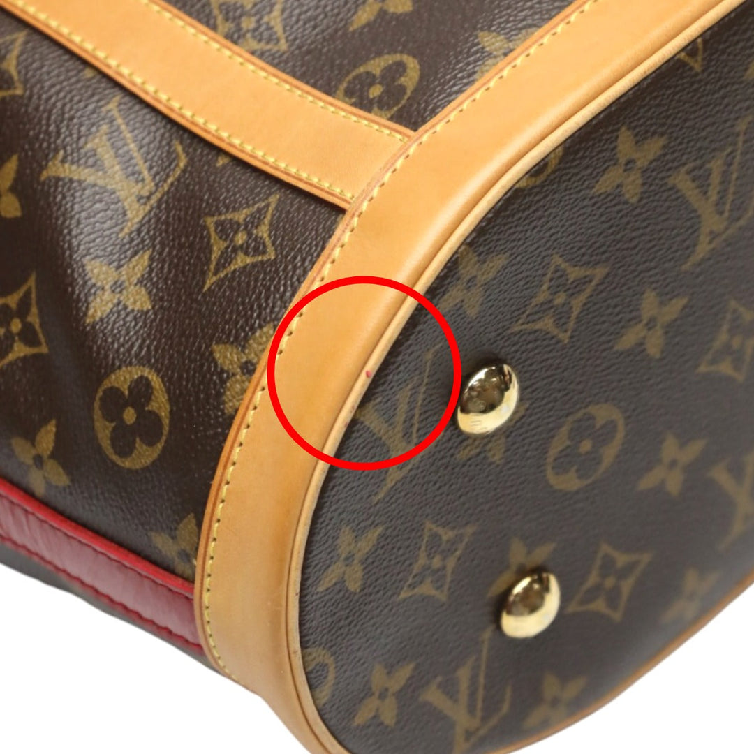 LOUIS VUITTON Handbag M95613 Monogram canvas Brown Handbag Monogram Neo Bucket Women Used Authentic