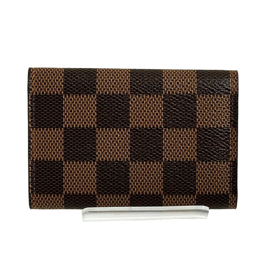 LOUIS VUITTON Key case Key holder  N62630 Damier canvas Brown Key case Key holder for 6 pieces Damier Multicles6 unisex(Unisex) Used Authentic