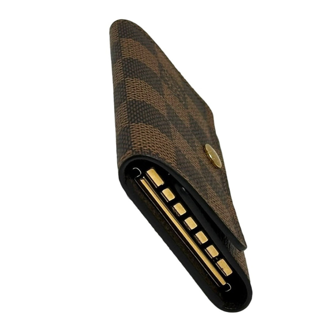 LOUIS VUITTON Key case Key holder  N62630 Damier canvas Brown Key case Key holder for 6 pieces Damier Multicles6 unisex(Unisex) Used Authentic