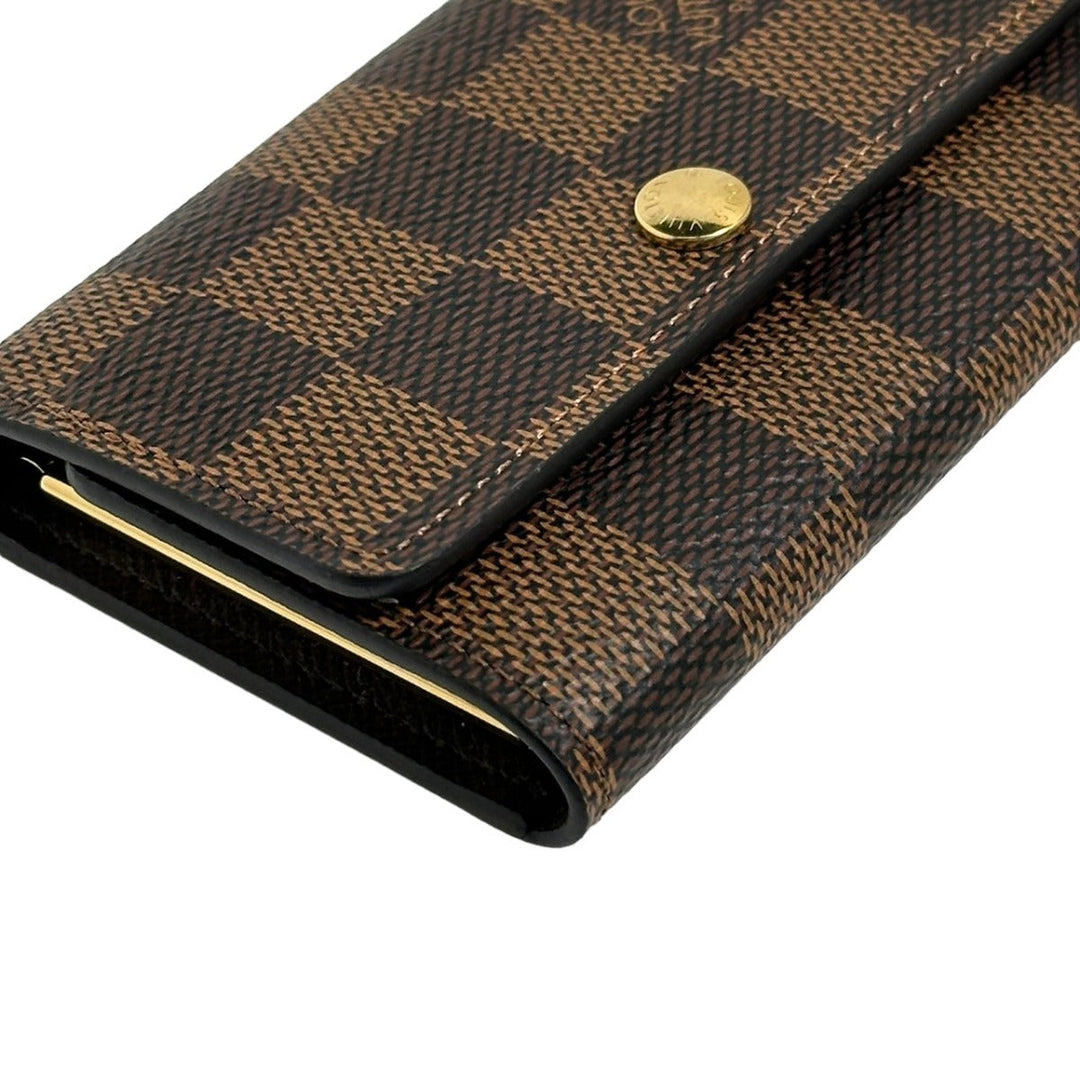 LOUIS VUITTON Key case Key holder  N62630 Damier canvas Brown Key case Key holder for 6 pieces Damier Multicles6 unisex(Unisex) Used Authentic