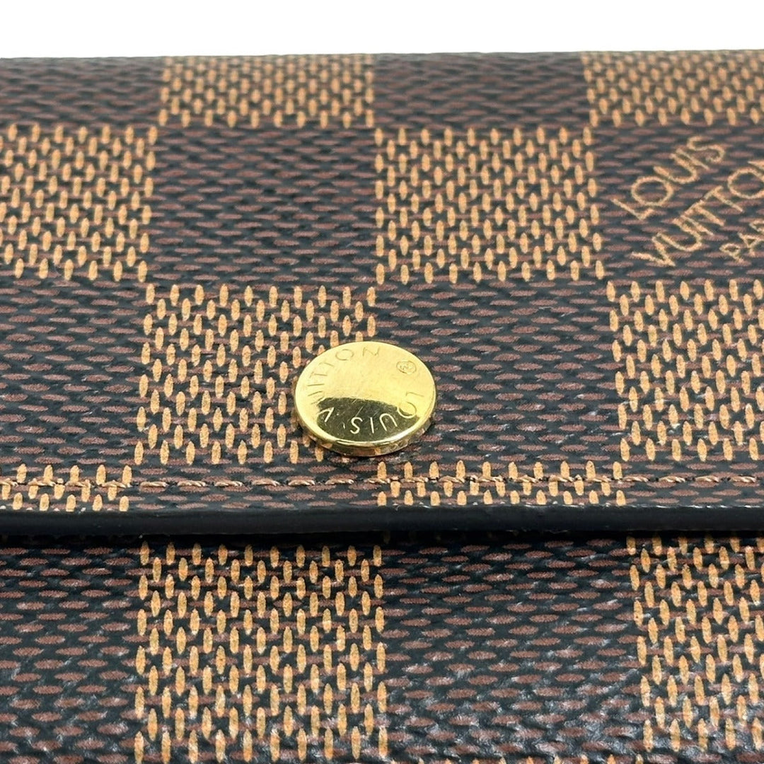 LOUIS VUITTON Key case Key holder  N62630 Damier canvas Brown Key case Key holder for 6 pieces Damier Multicles6 unisex(Unisex) Used Authentic
