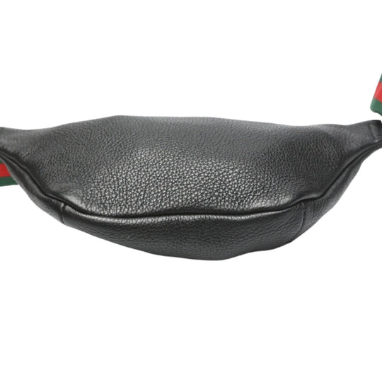 GUCCI Waist bag 527792 leather black Waist pouch unisex(Unisex) Used Authentic