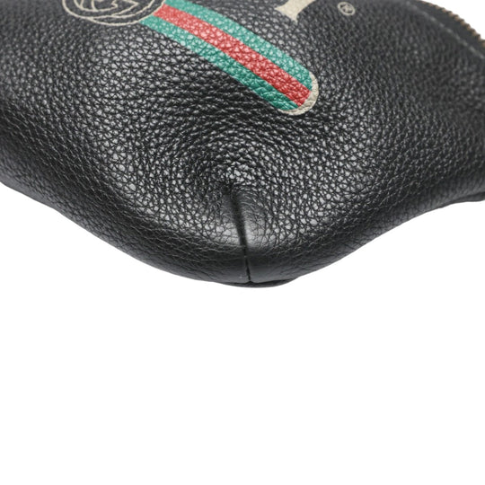 GUCCI Waist bag 527792 leather black Waist pouch unisex(Unisex) Used Authentic