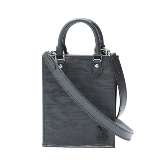 LOUIS VUITTON Shoulder Bag M69441 Epi Leather black Shoulder Bag Epi Petit Sac Plat unisex(Unisex) Used Authentic