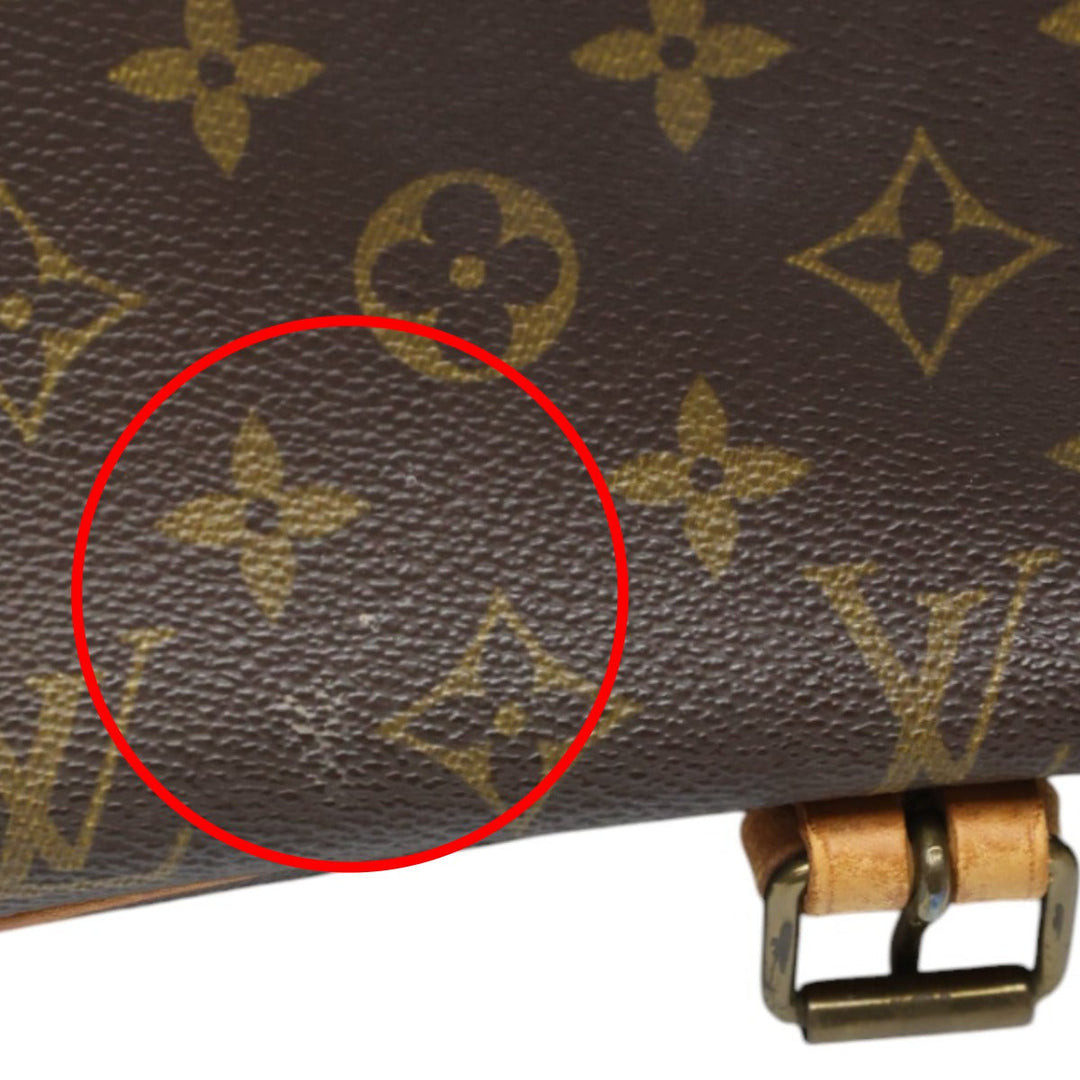 LOUIS VUITTON Shoulder Bag M51252 Monogram canvas Brown Shoulder Bag Monogram CartouchiereGM Women Used Authentic