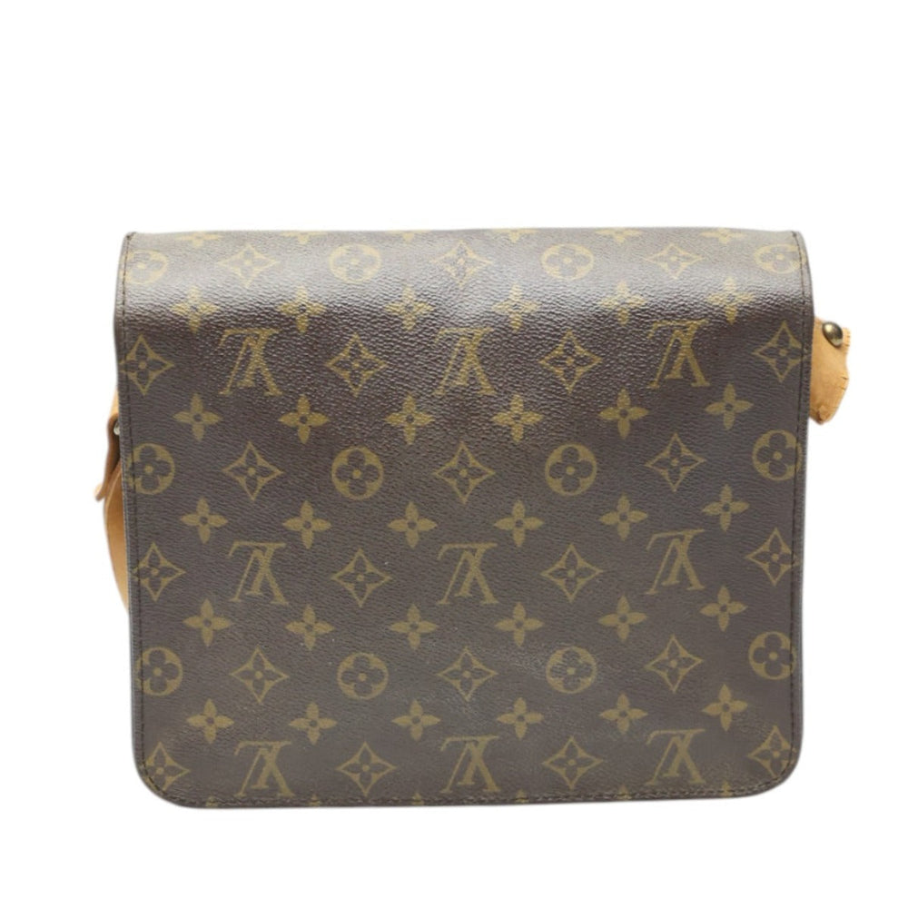 LOUIS VUITTON Shoulder Bag M51252 Monogram canvas Brown Shoulder Bag Monogram CartouchiereGM Women Used Authentic