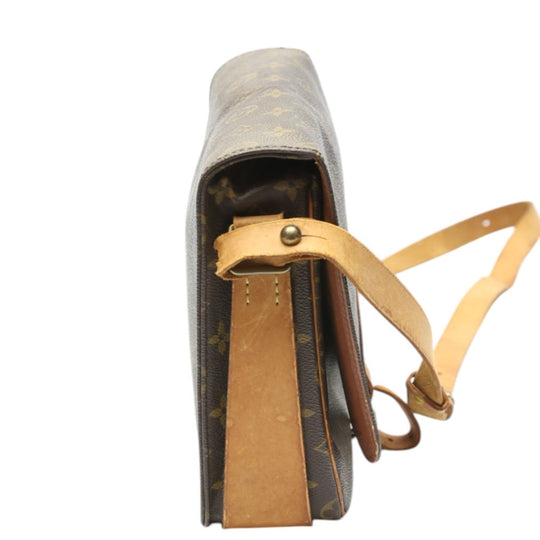 LOUIS VUITTON Shoulder Bag M51252 Monogram canvas Brown Shoulder Bag Monogram CartouchiereGM Women Used Authentic