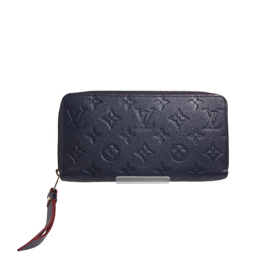 LOUIS VUITTON Long Wallet Purse M62121 Monogram Ann Platt Marine Rouge Zippy wallet Ann Platt Marine Rouge Women Used Authentic