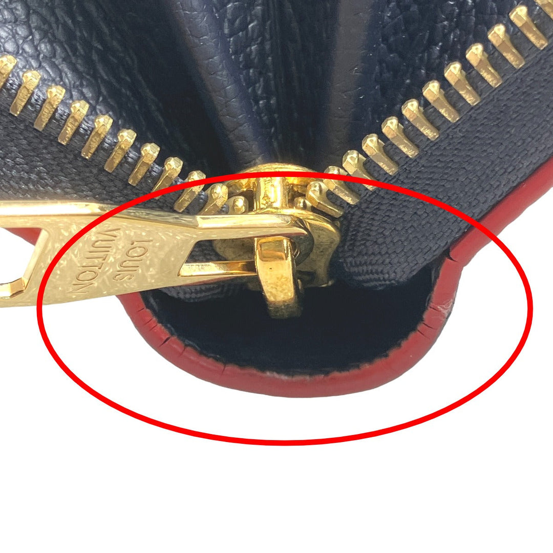 LOUIS VUITTON Long Wallet Purse M62121 Monogram Ann Platt Marine Rouge Zippy wallet Ann Platt Marine Rouge Women Used Authentic