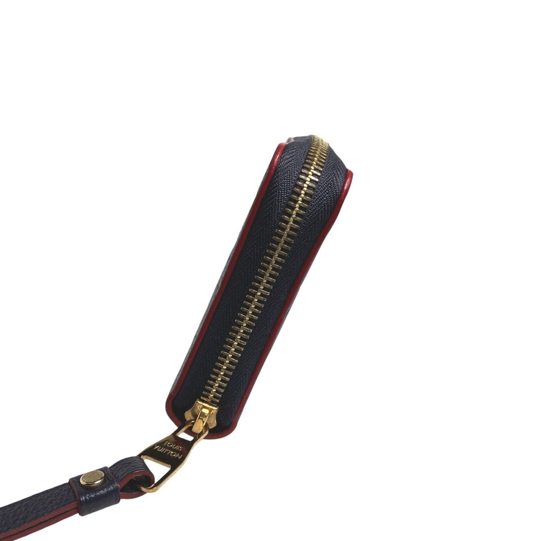 LOUIS VUITTON Long Wallet Purse M62121 Monogram Ann Platt Marine Rouge Zippy wallet Ann Platt Marine Rouge Women Used Authentic