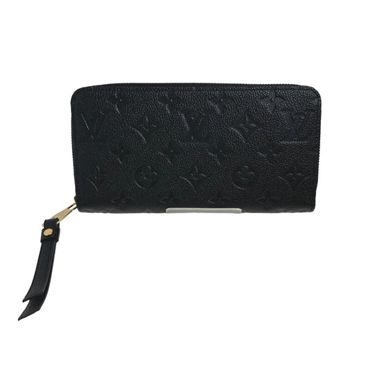 LOUIS VUITTON Long Wallet Purse M61864 Monogram Ann Platt black Long Wallet Purse Ann Platt Zippy wallet Women Used Authentic