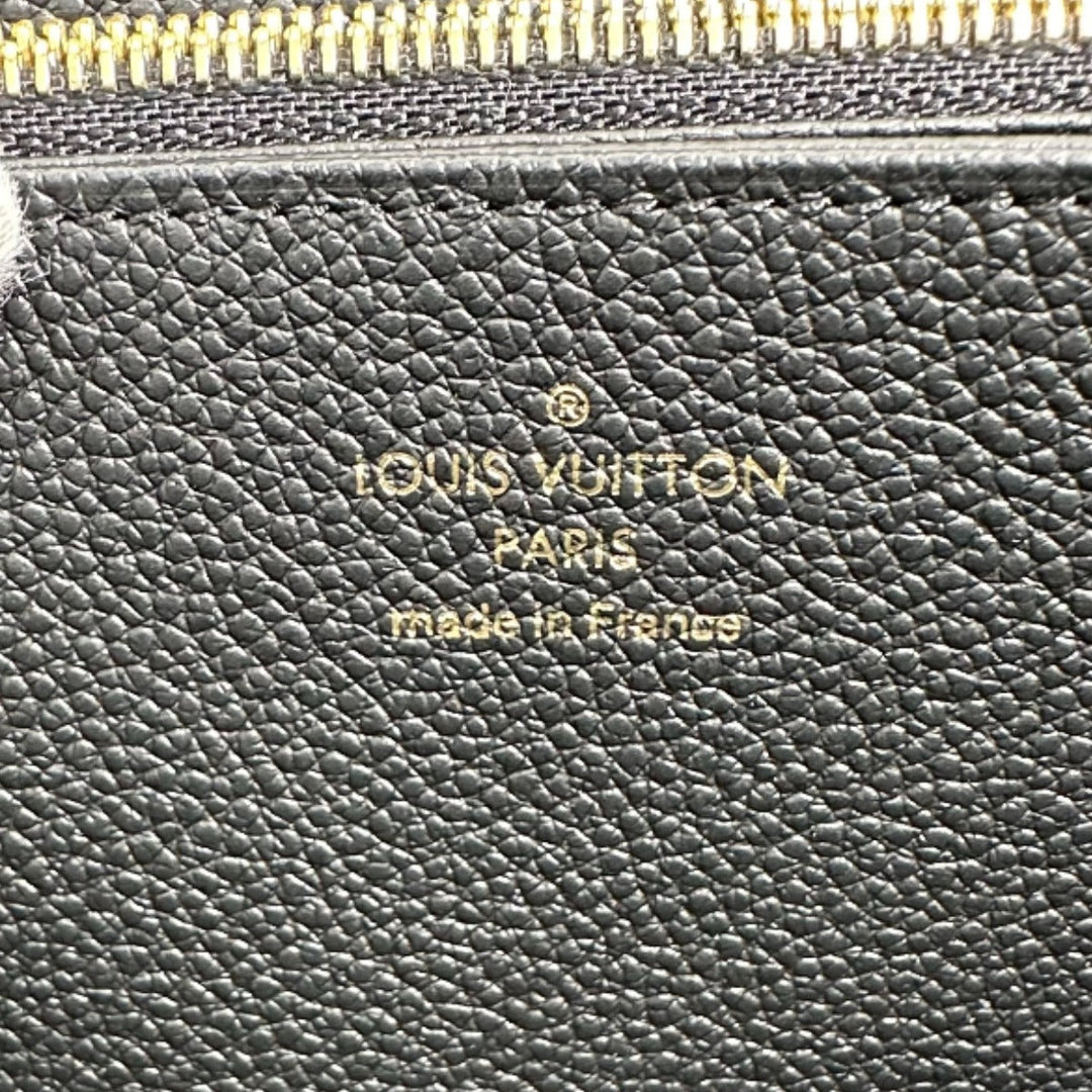 LOUIS VUITTON Long Wallet Purse M61864 Monogram Ann Platt black Long Wallet Purse Ann Platt Zippy wallet Women Used Authentic