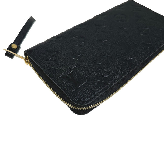 LOUIS VUITTON Long Wallet Purse M61864 Monogram Ann Platt black Long Wallet Purse Ann Platt Zippy wallet Women Used Authentic
