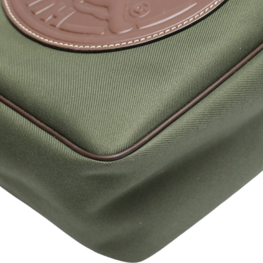 HUNTING WORLD Tote Bag leather khaki Tote Bag mens(Unisex) Used Authentic