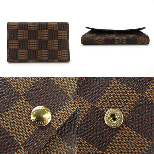 LOUIS VUITTON Key case Key holder  N62630 Damier Brown Multicles6 unisex(Unisex) Used Authentic