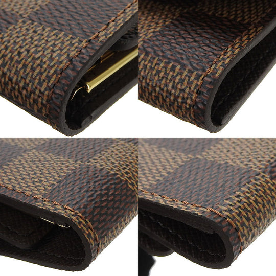 LOUIS VUITTON Key case Key holder  N62630 Damier Brown Multicles6 unisex(Unisex) Used Authentic