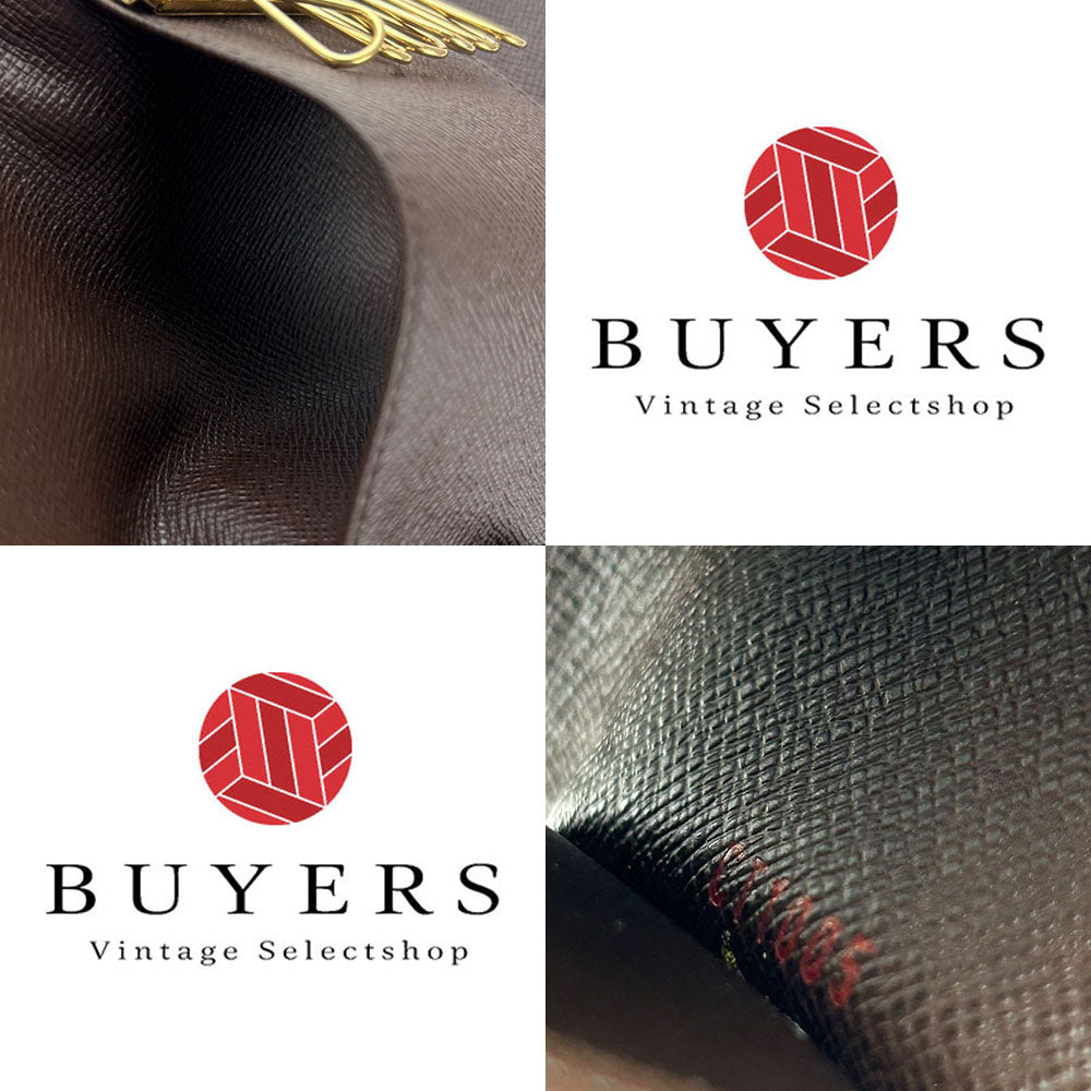 LOUIS VUITTON Key case Key holder  N62630 Damier Brown Multicles6 unisex(Unisex) Used Authentic