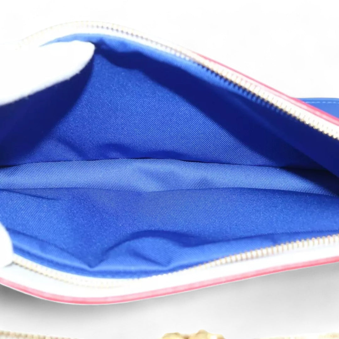 Louis Vuitton Monogram Nile PM Shoulder Bag NBA White Blue Strap Men's Bag