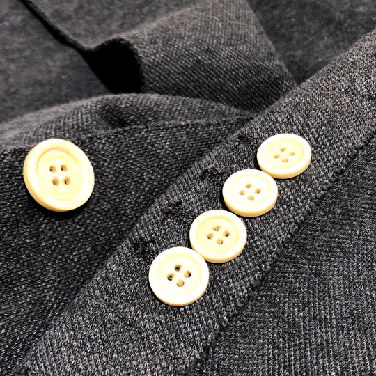 eleventy tailored jacket , Cotton x Polyurethane gray mens mens 46 Used Authentic