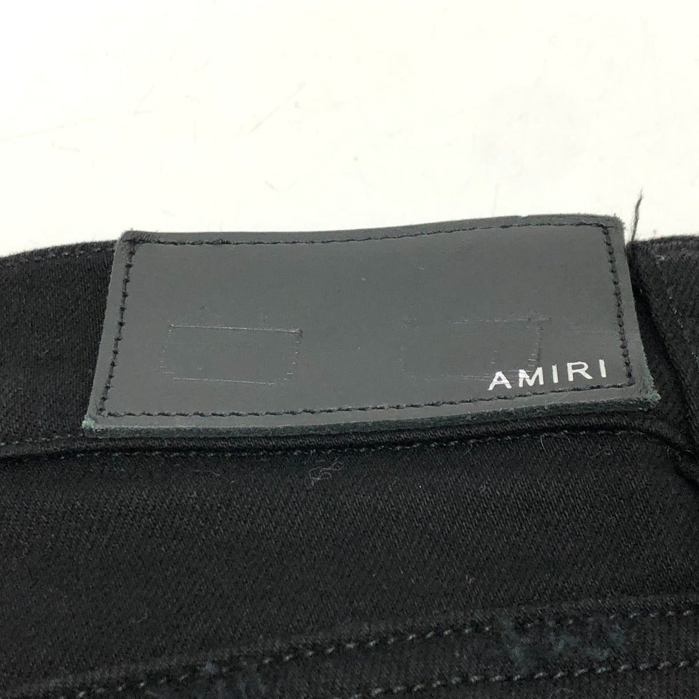 AMIRI Denim pants denim black Damage processing mens 26 Used Authentic