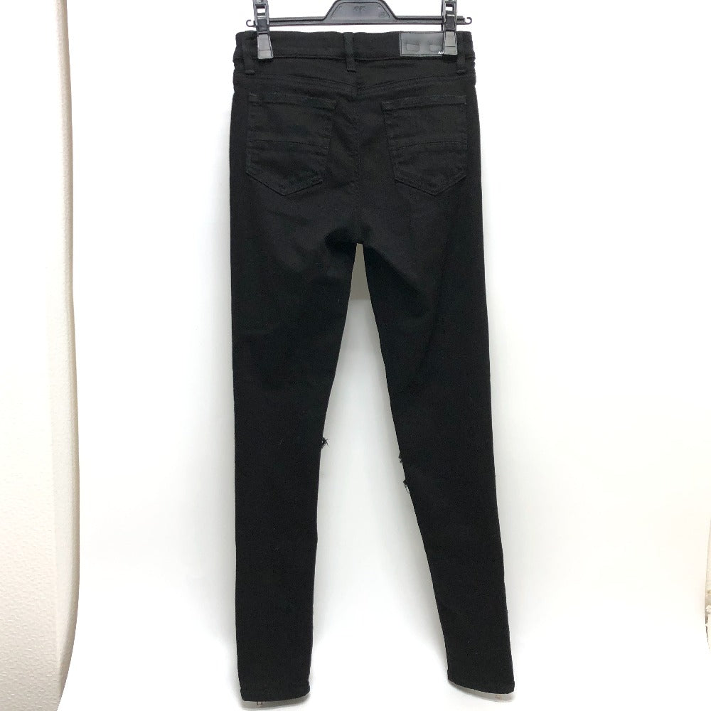 AMIRI Denim pants denim black Damage processing mens 26 Used Authentic