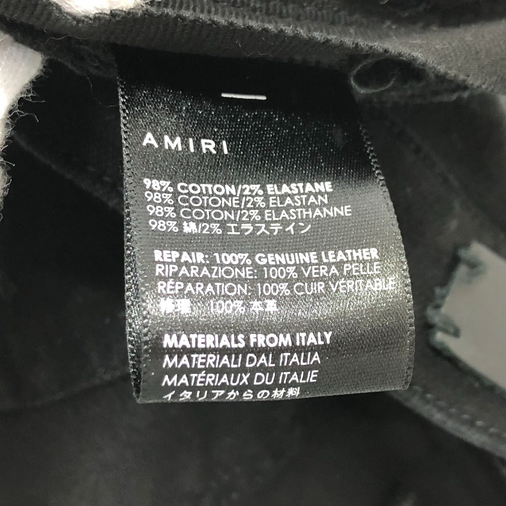 AMIRI Denim pants denim black Damage processing mens 26 Used Authentic