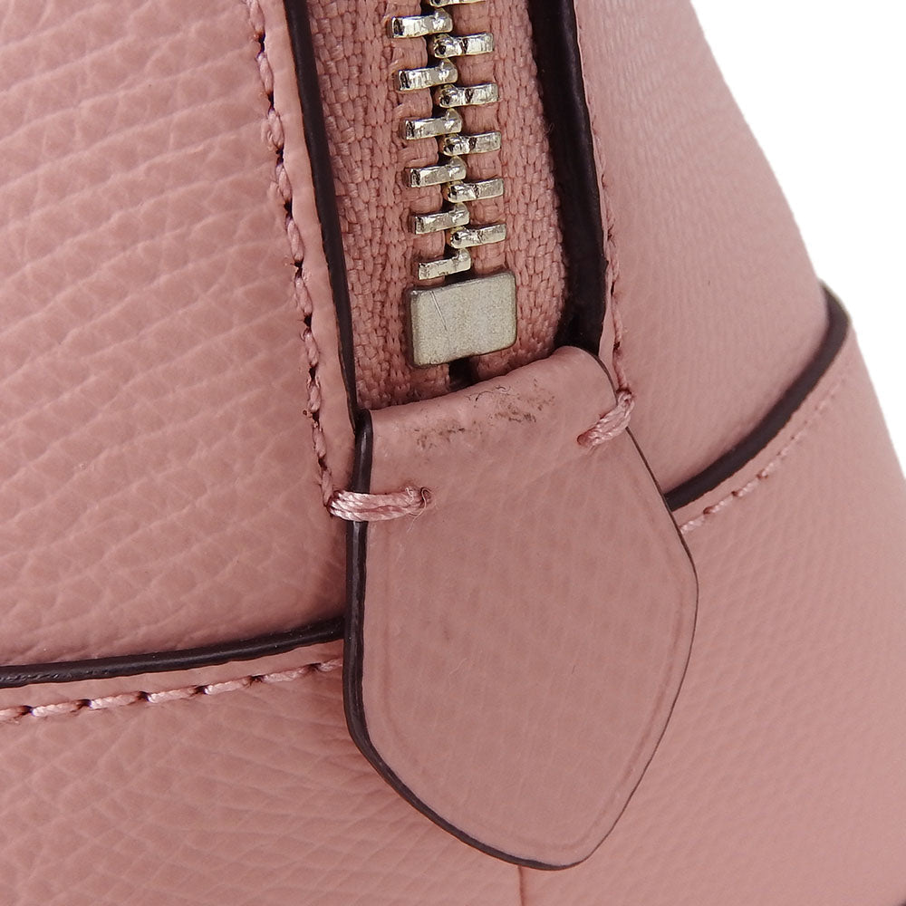 COACH Handbag F33909 leather pink Women Used Authentic