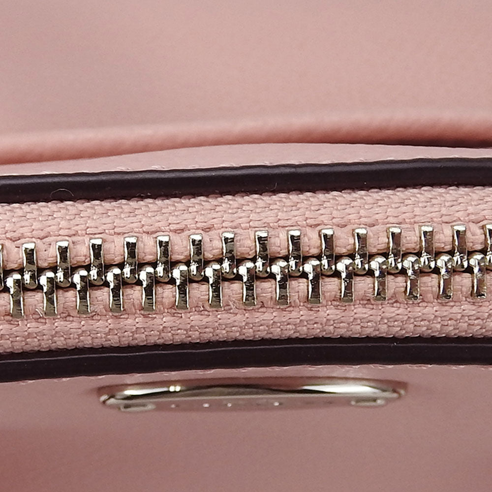 COACH Handbag F33909 leather pink Women Used Authentic