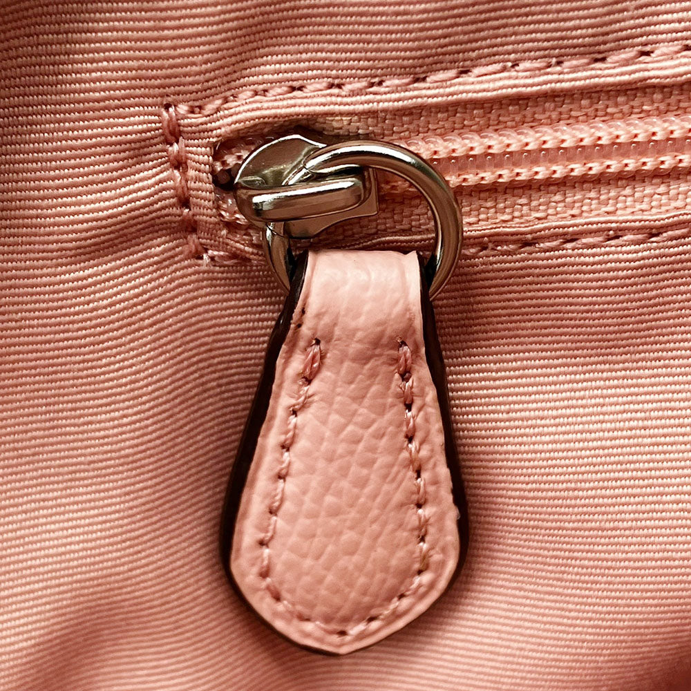 COACH Handbag F33909 leather pink Women Used Authentic