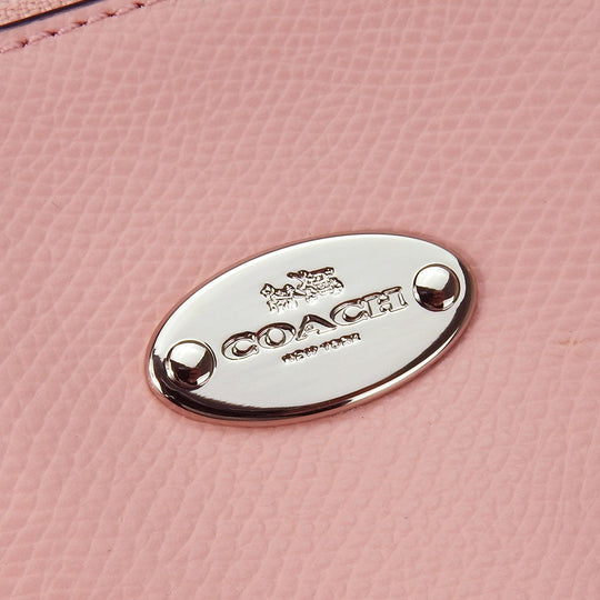 COACH Handbag F33909 leather pink Women Used Authentic