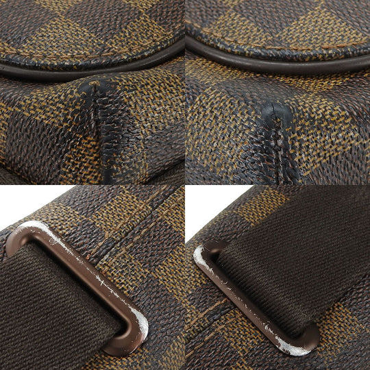 LOUIS VUITTON Shoulder Bag N51211 Damier Brown Brooklyn MM